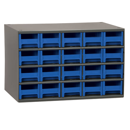 Akro-Mils 19-Series Steel Storage Hardware Organizer Cabinet With Drawers