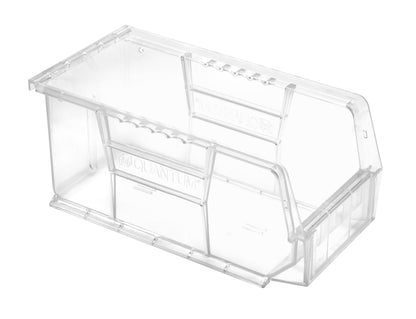 Hudson Exchange 11 x 5.5 x 5" Plastic Stackable Storage Bin and Hanging Container