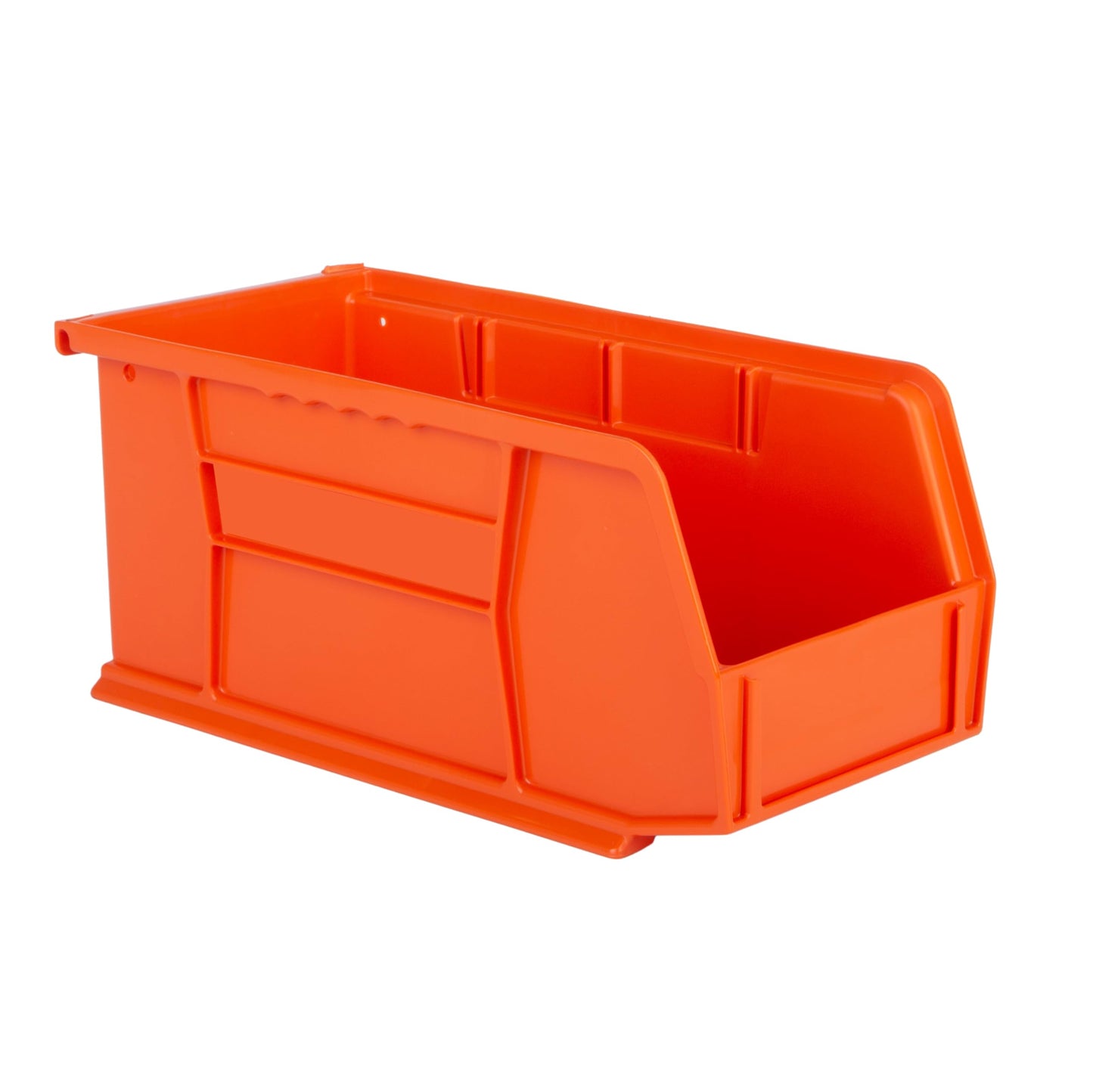 Hudson Exchange 11 x 5.5 x 5" Plastic Stackable Storage Bin and Hanging Container