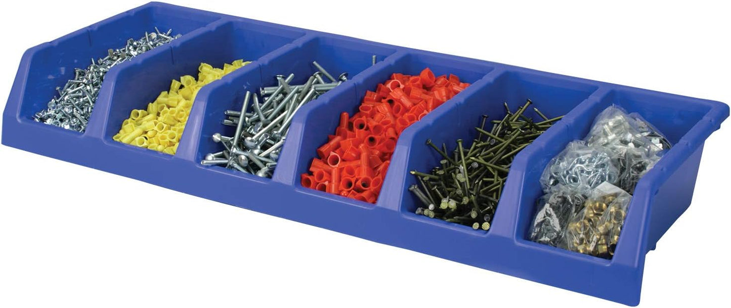 Akro-Mils (5 Pack) 30312 Plastic System Bin Shelf Storage Container