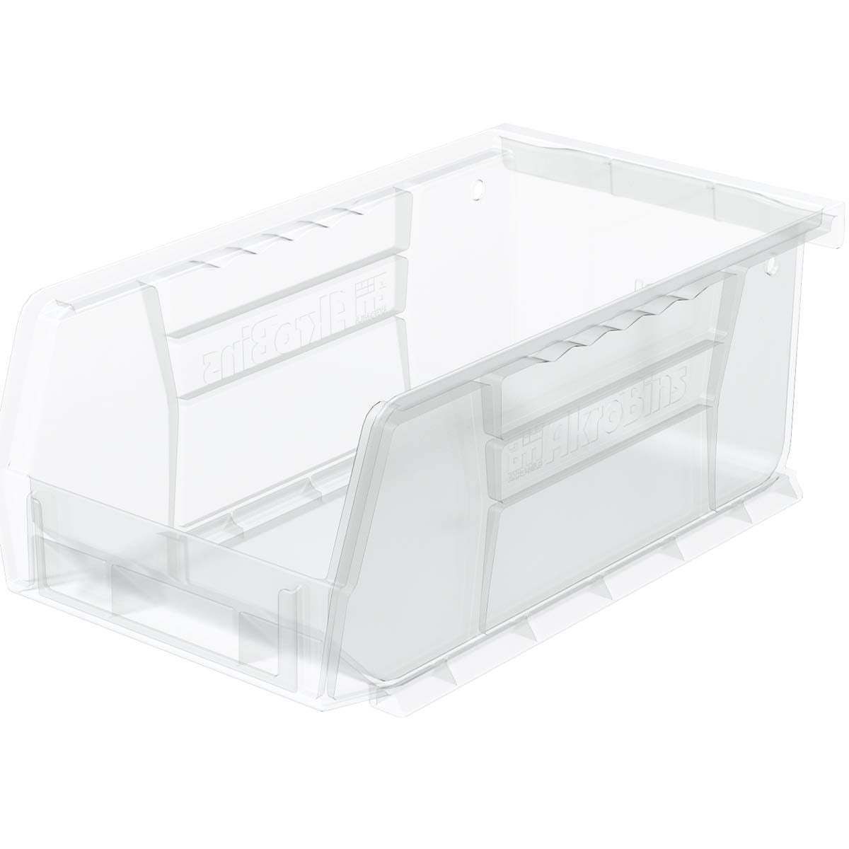 Hudson Exchange 7.5 x 4 x 3" Plastic Stackable Storage Bin and Hanging Container