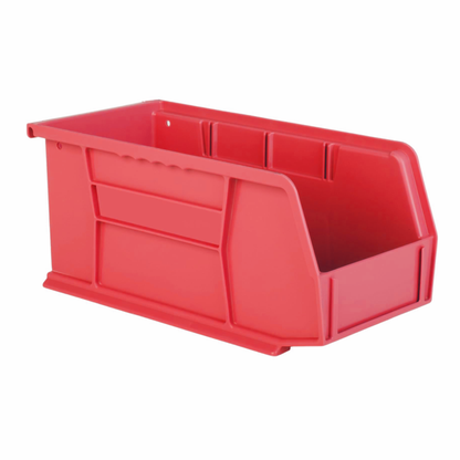 Hudson Exchange 11 x 5.5 x 5" Plastic Stackable Storage Bin and Hanging Container