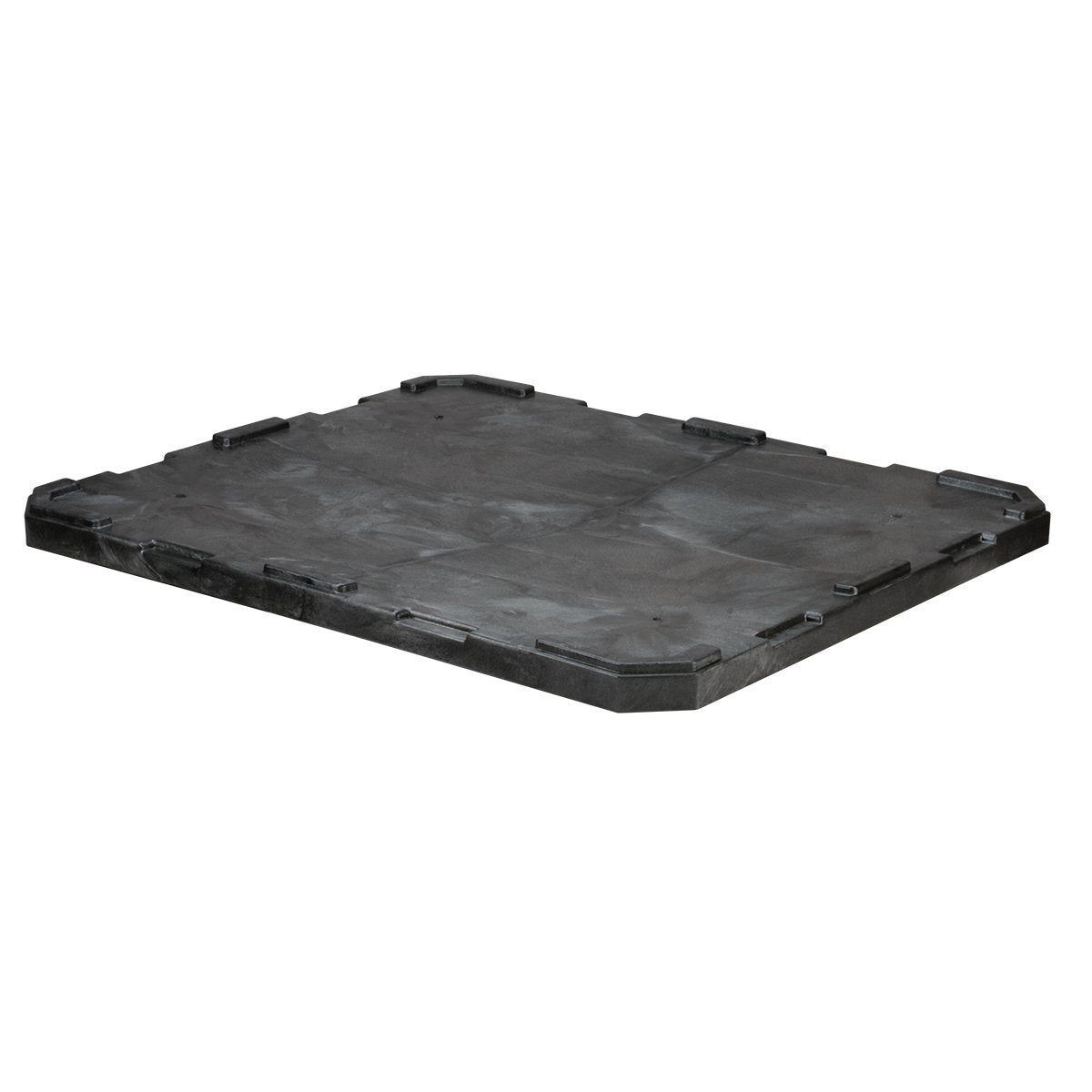 Buckhorn 48 x 45 Structural Foam Bulk Container Lid, Black (for BN & BR bulk boxes)