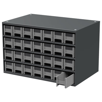 Akro-Mils 19-Series Steel Storage Hardware Organizer Cabinet With Drawers