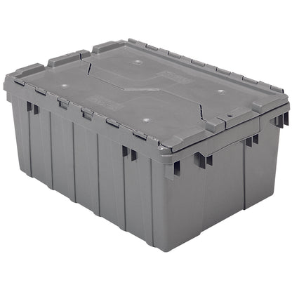 Akro-Mils (6 Pack) 39085 Attached Lid Container